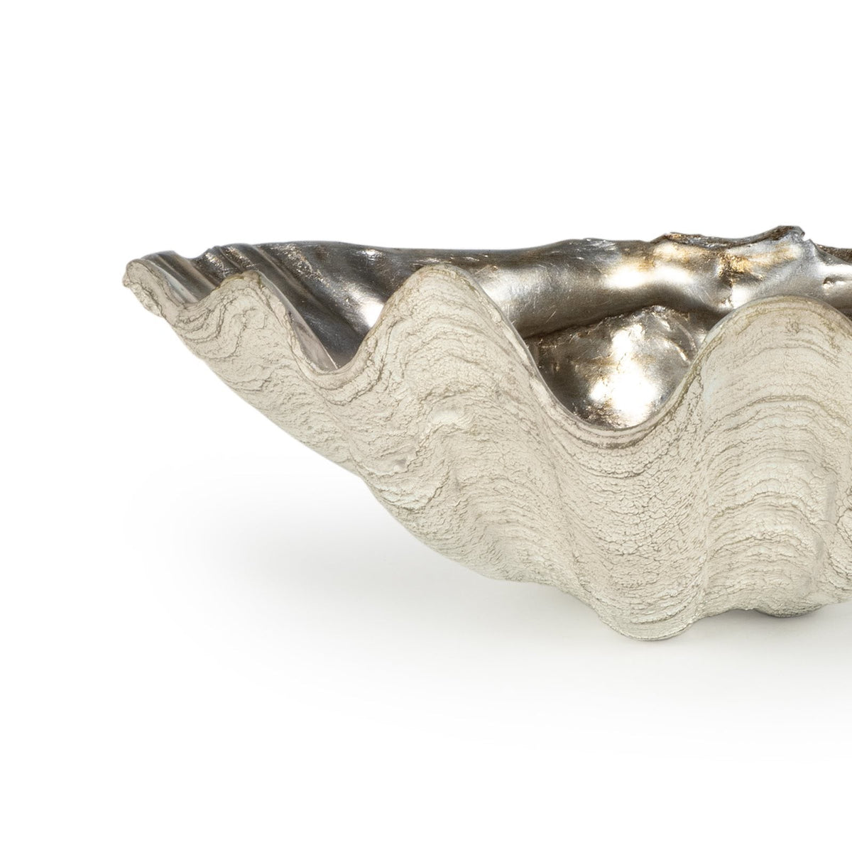 Regina Andrew Silver Clam Shell Bowl Decorative Bowls