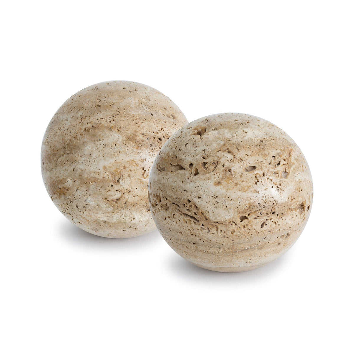 Regina Andrew Sloane Travertine Bookend Set Bookends 20-1608