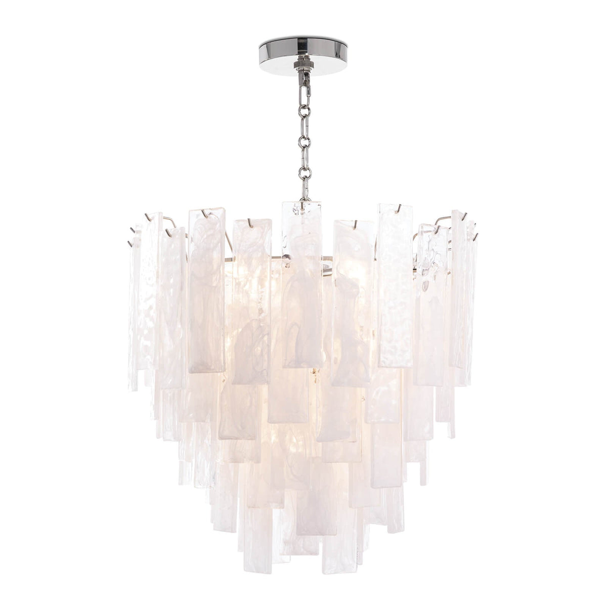 Regina Andrew Small Glacier Chandelier Silver Lighting 16-1291PN