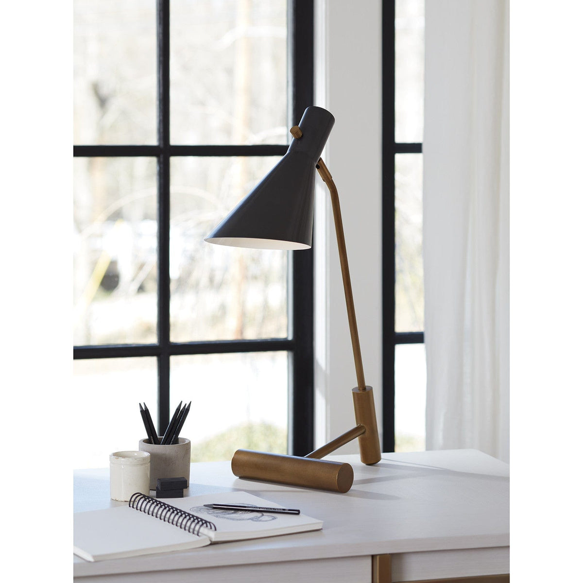 Regina Andrew Spyder Task Table Lamp Lighting