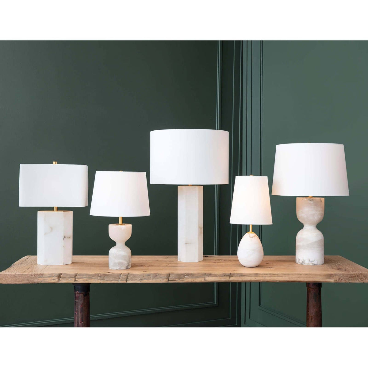 Regina Andrew Stella Alabaster Table Lamp Table Lamps 13-1416