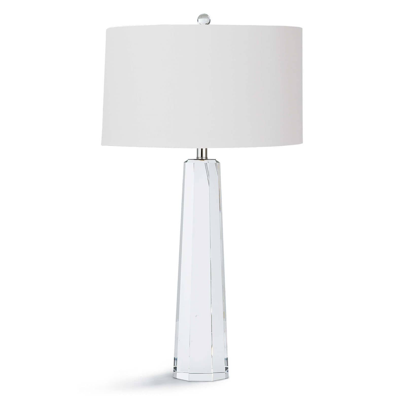 Regina Andrew Tapered Hex Crystal Table Lamp - Thumbnail 5