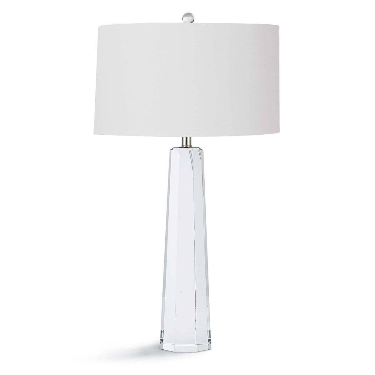 Regina Andrew Tapered Hex Crystal Table Lamp Table Lamps 13-1174