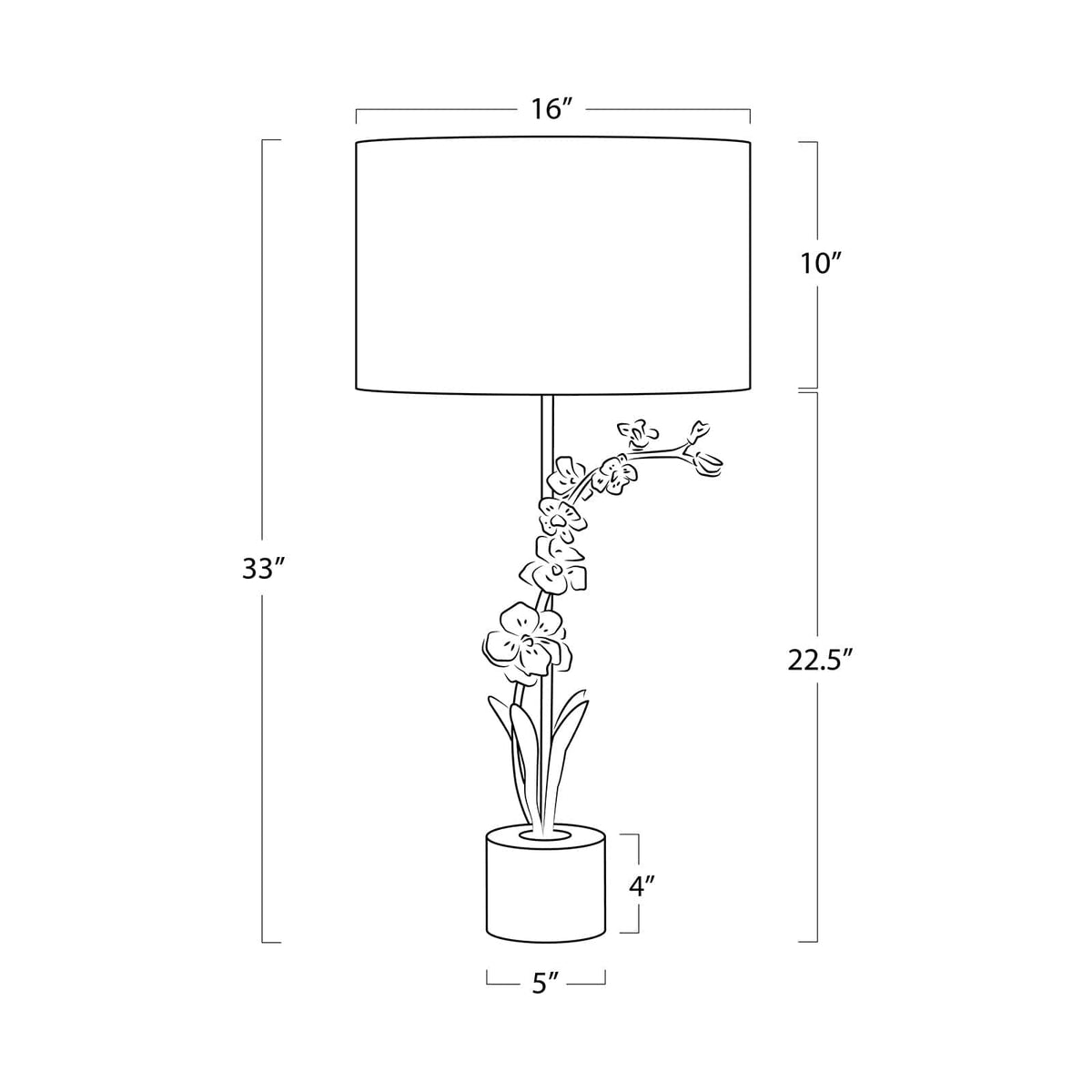 Regina Andrew Thylane Buffet Lamp Table Lamps 13-1675