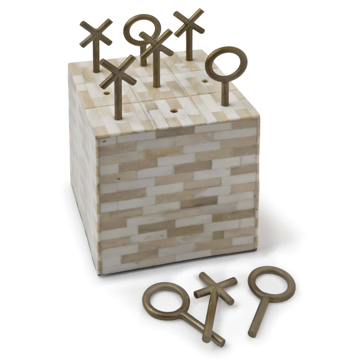 Regina Andrew Tic Tac Toe Block Decorative Game 20-1099