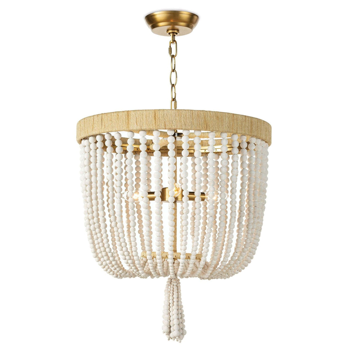 Regina Andrew White Milos Chandelier Lighting 16-1222WT