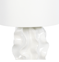 Regina Andrew White Sands Ceramic Table Lamp Lighting 13-1580