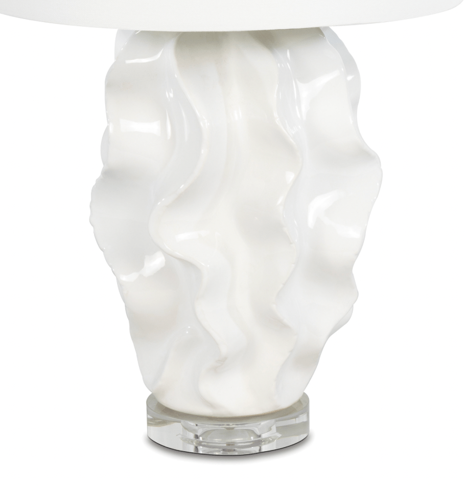 Regina Andrew White Sands Ceramic Table Lamp Lighting 13-1580