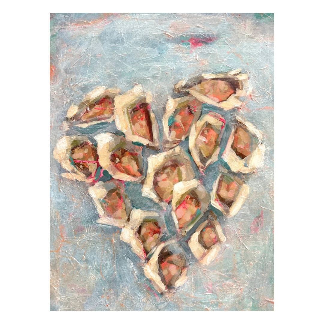 Ryan Beck Lowcountry Love Oyster Print Artwork LowCountryLove
