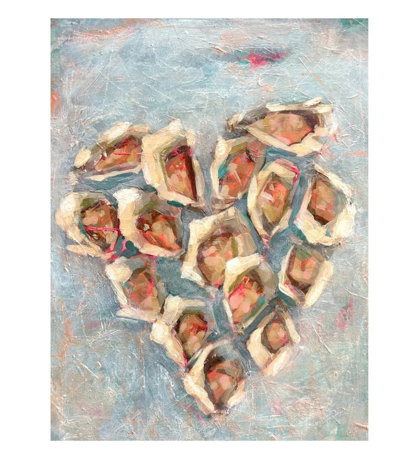 Lowcountry Love Oyster Print