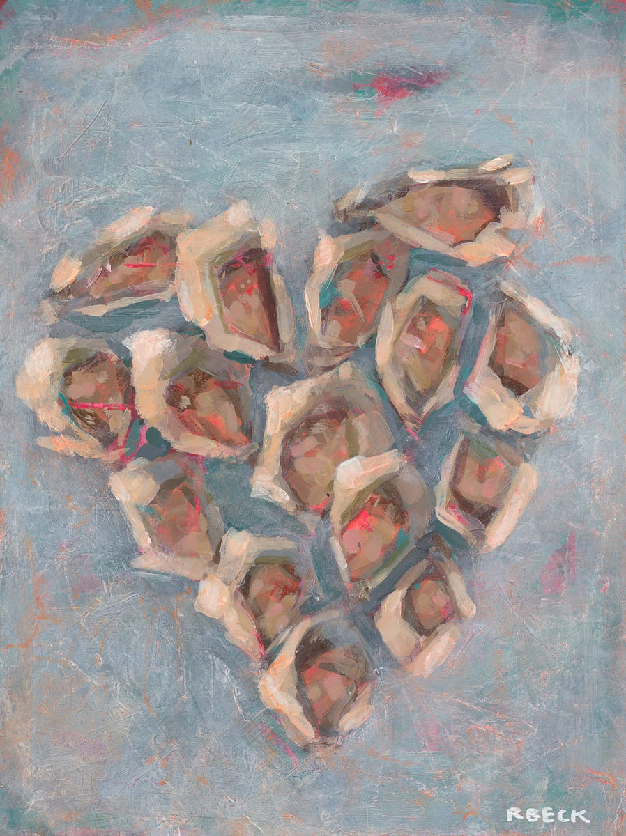 Ryan Beck Lowcountry Love Oyster Print Artwork LowCountryLove