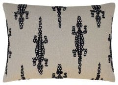 Ryan Studio 14 x 20 Baracoa Embroidered Pillow Black Pillows 141-3847