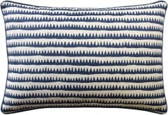 Ryan Studio 14" X 20" lumbar Cora Stripe Pillow- Navy Pillows 141-4482