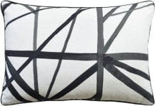 Ryan Studio 14" X 20" lumbar Ebony Vibe Pillow Pillows 141-7869