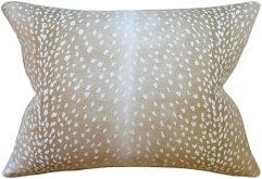 Ryan Studio 14" X 20" lumbar Fallow Fawn Pillow Pillows 141-5811