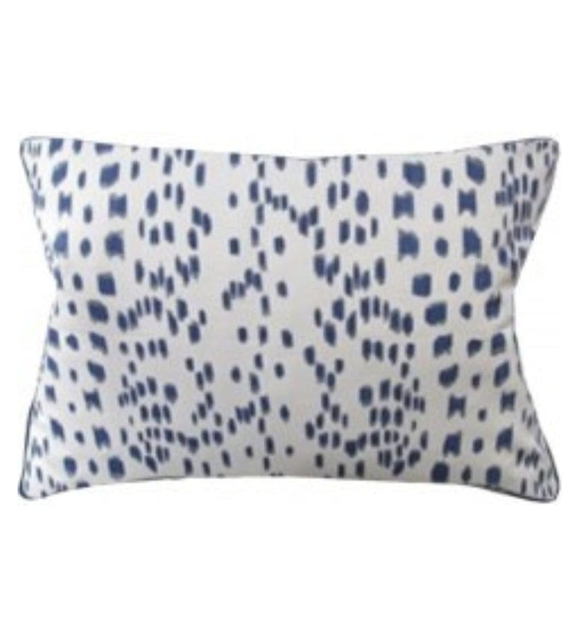 Les Touches Blue Pillow - secondary