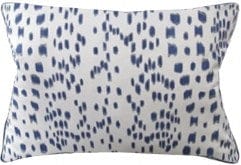 Ryan Studio 14" X 20" Lumbar Les Touches Blue Pillow Pillows 141-7417