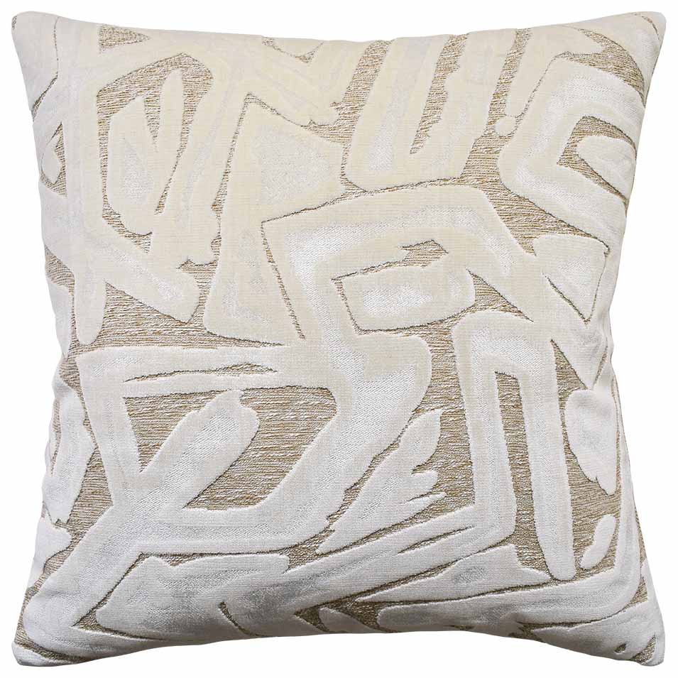 Ryan Studio 22 x 22 Depiction Pillow Natural Pillows 133-3865