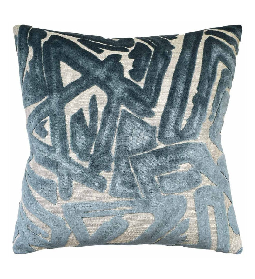 Depiction Pillow Teal