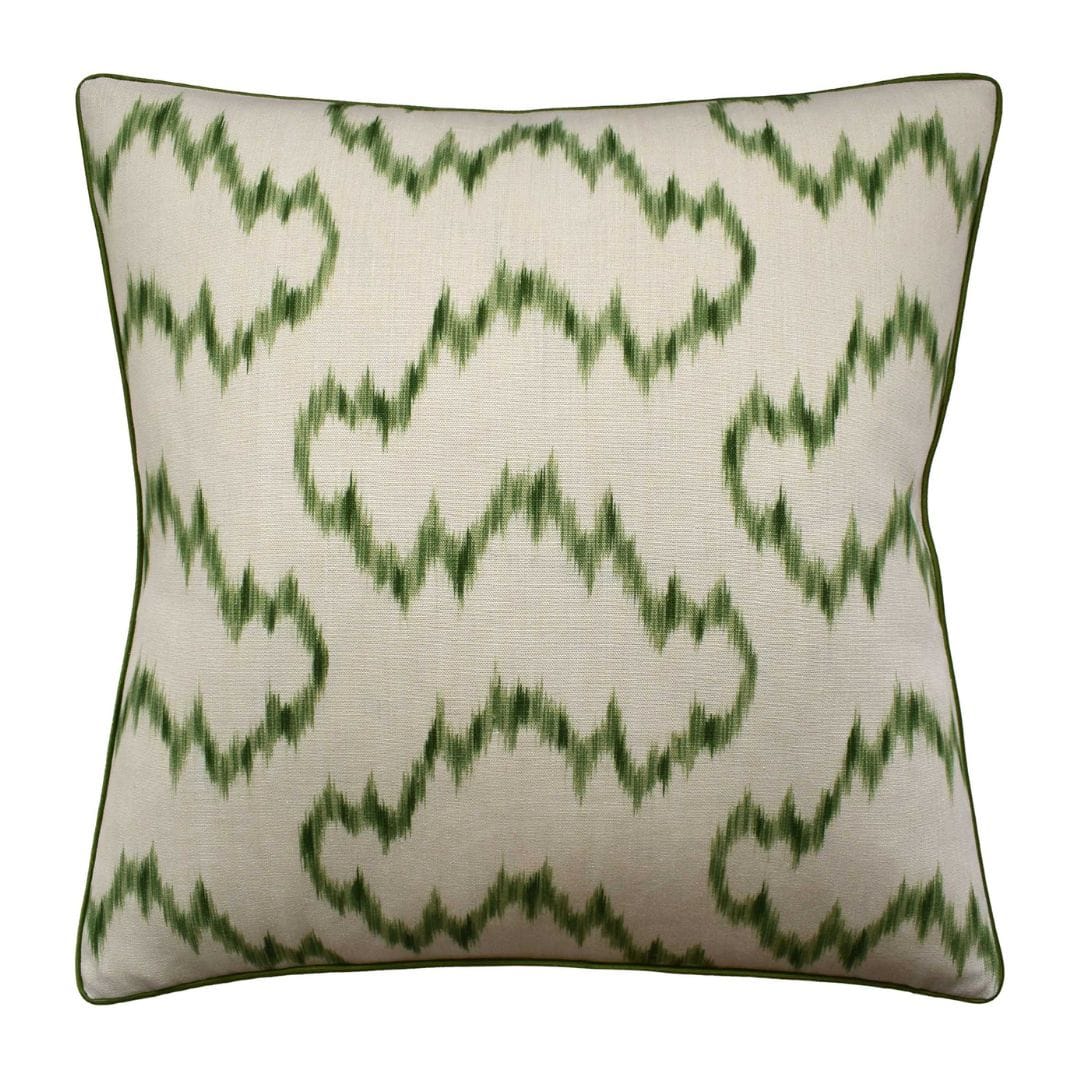 Ryan Studio 22 x 22 Mallorcan Ikat - Leaf Pillows 133-6290