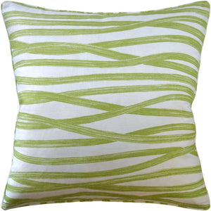 Ryan Studio 22" X 22" square Brushstrokes Leaf Pillow Pillows 133-4013