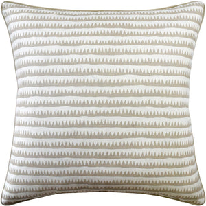 Ryan Studio 22" X 22" square Cora Stripe Pillow- Sand Pillows 133-4481