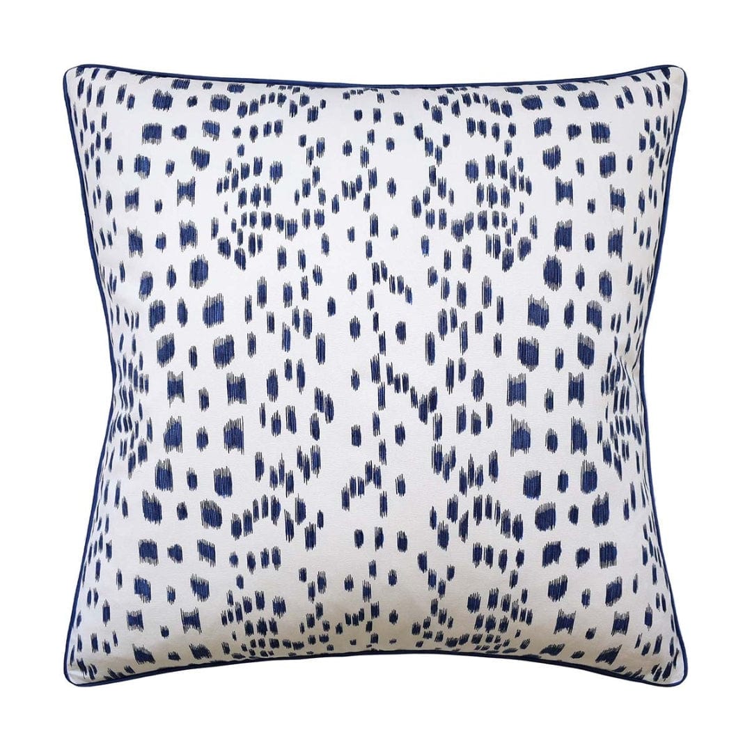 Ryan Studio 22" X 22" Square Les Touches Blue Pillow Pillows 133-7417