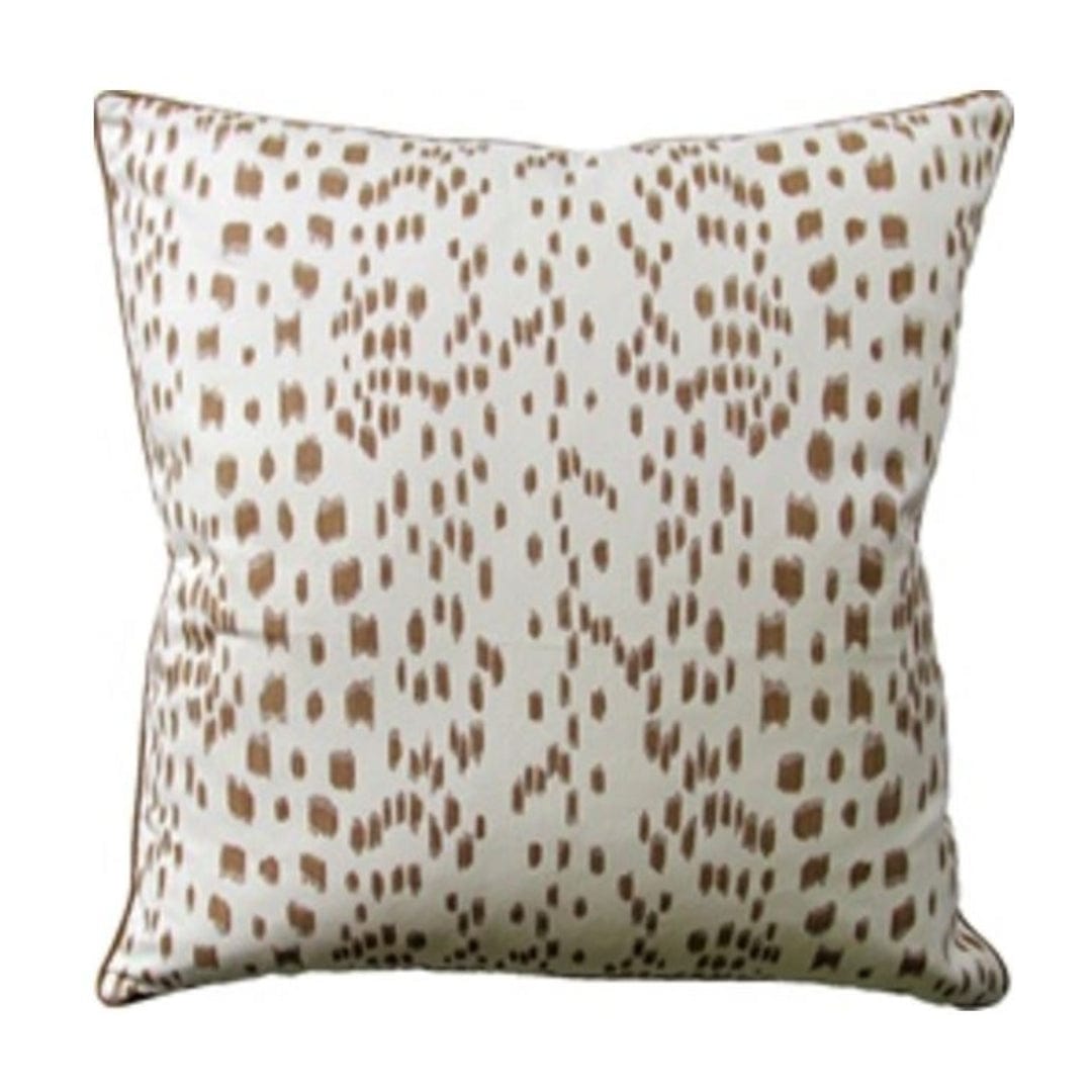 Ryan Studio 22" X 22" Square Les Touches Tan Pillow Pillows 133-7415