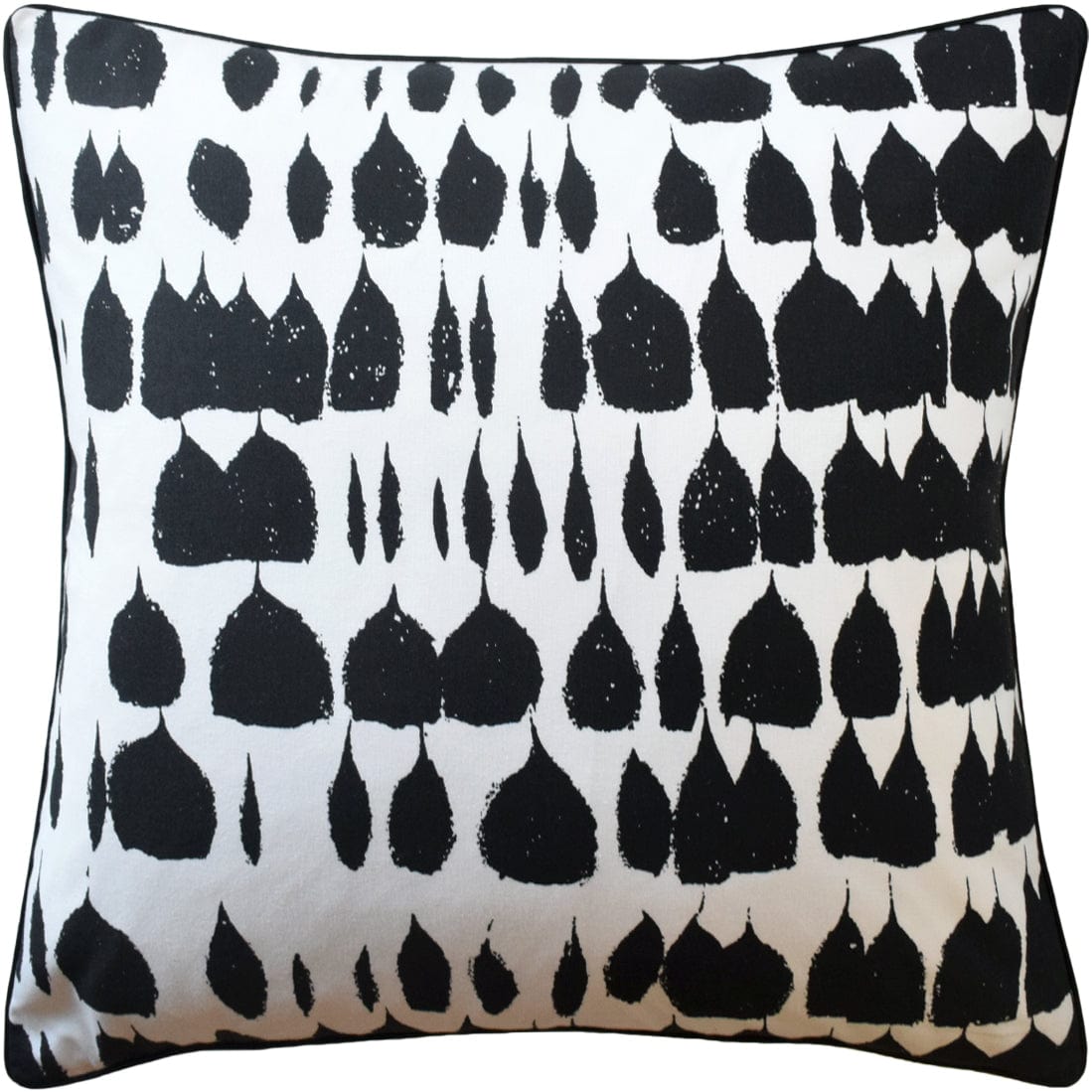 Ryan Studio 22" X 22" square Queen Black Pillow Pillows 133-4655