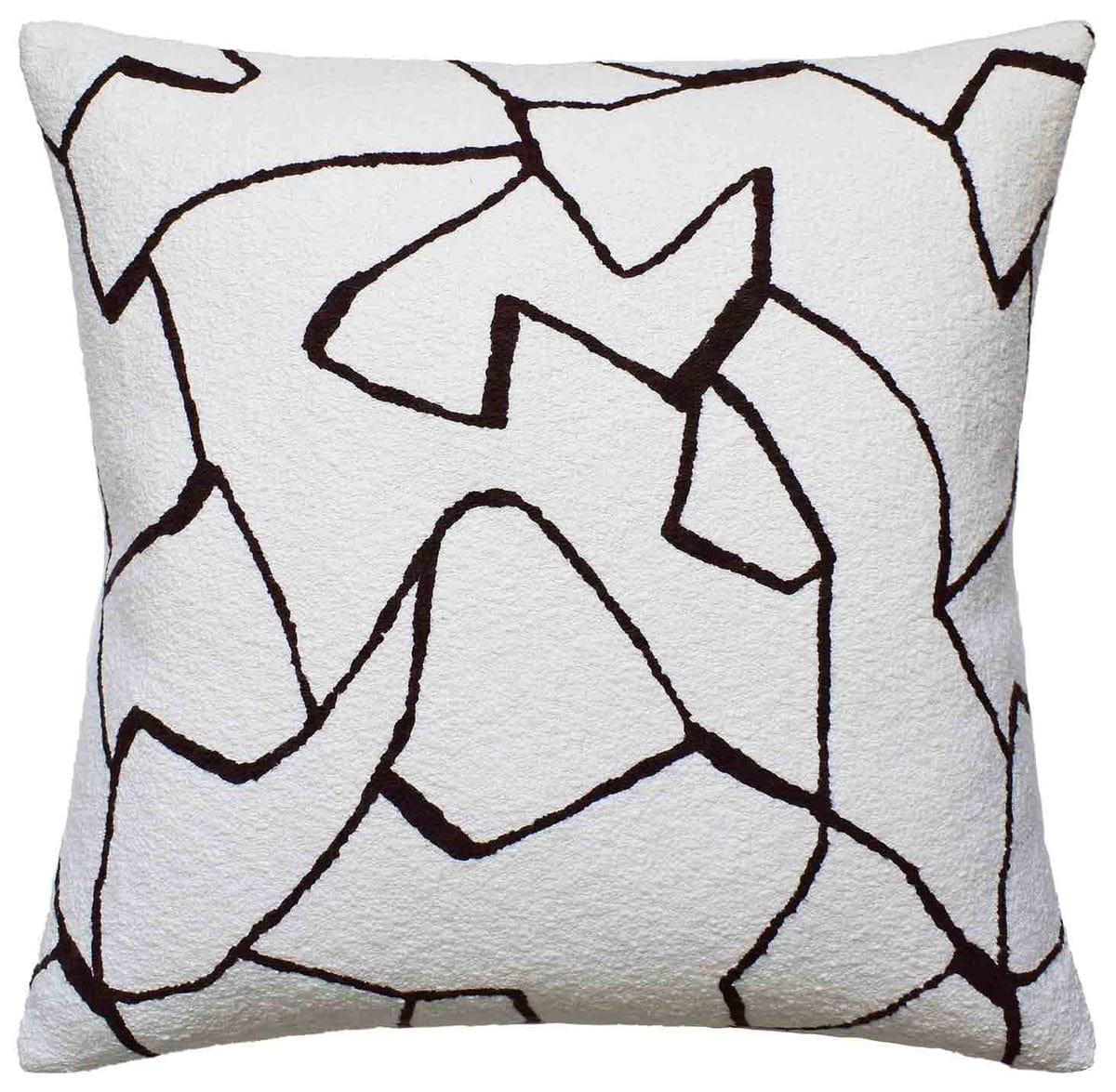 Ryan Studio Bark Cloth Carbon Pillow Pillows 133-3359