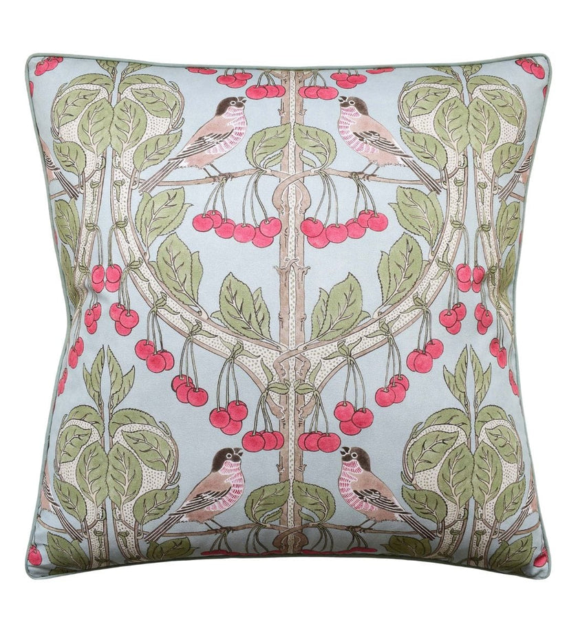 Birds & Cherries Pillow