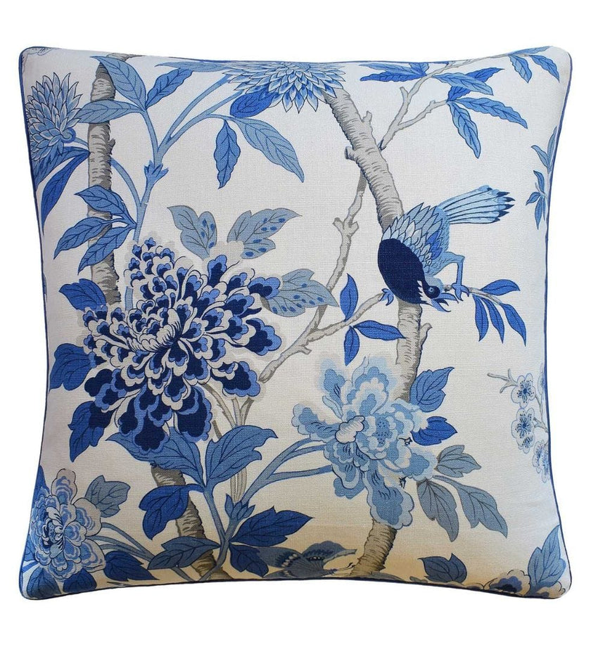 Hydrangea Bird Pillow - secondary