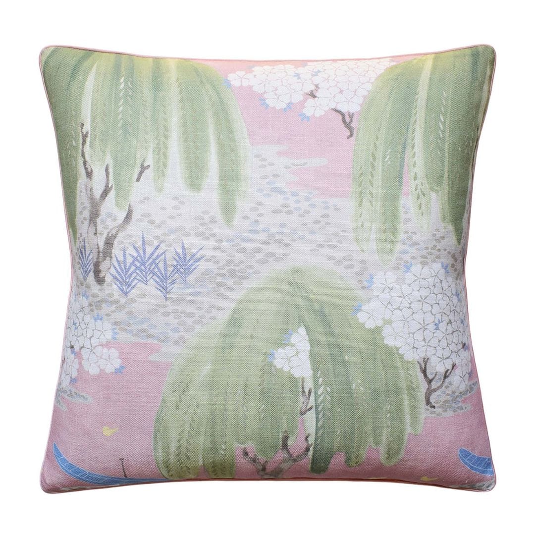Ryan Studio Blush / 22 x 22 Willow Tree Pillow Pillows 133-3333