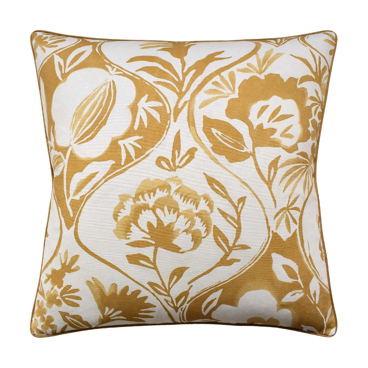 Ryan Studio Calathea Pillow - Gold Throw Pillows 133-2939
