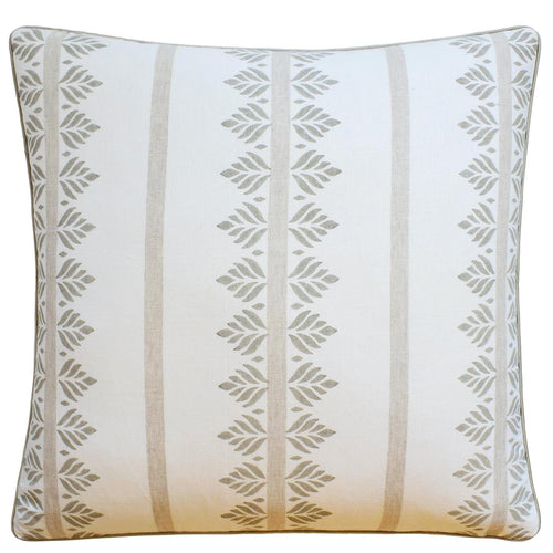 Ryan Studio Fern Stripe Beige Pillow Pillows