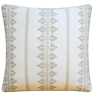 Ryan Studio Fern Stripe Beige Pillow Pillows
