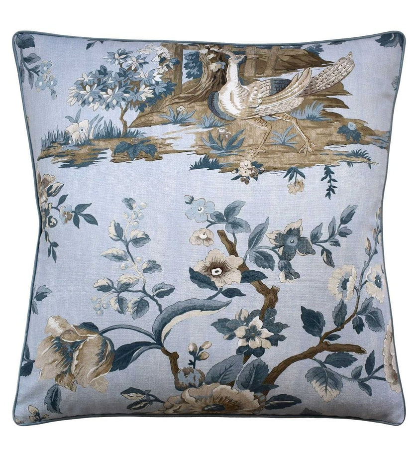 Forest Lodge Pillow - Spa Blue