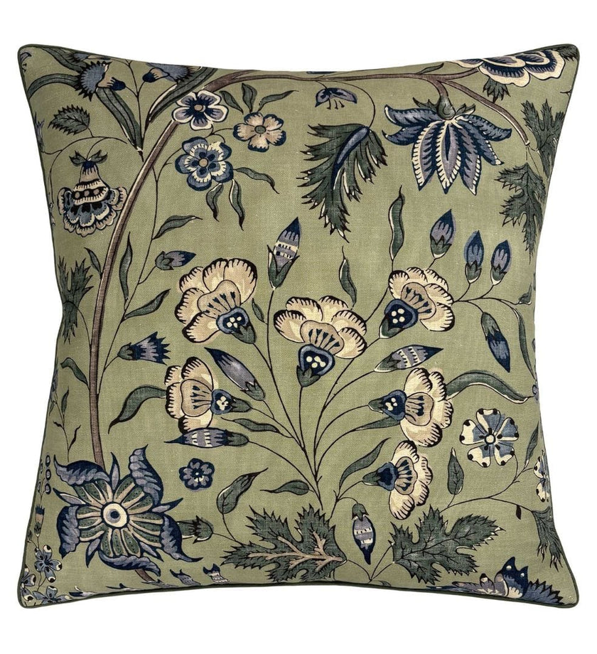Francois Pillow - Green/Blue