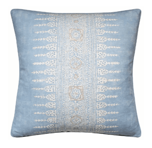 Ryan Studio Javanese Spa Blue Stripe Pillow Pillows 133-3324