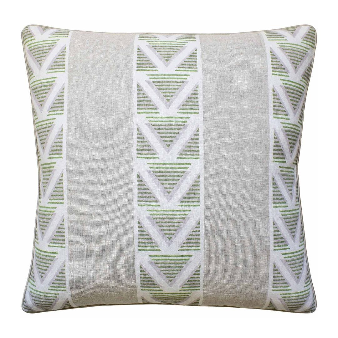 Ryan Studio Lavender Sage / 22 x 22 Burton Stripe Pillow Pillows 133-3352