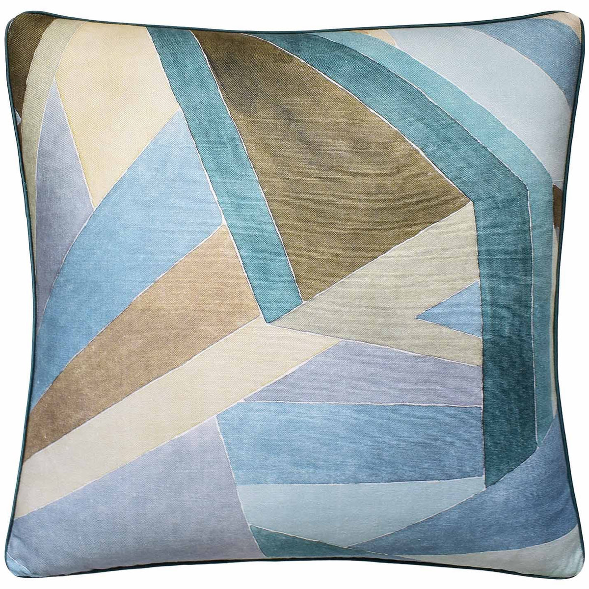 Ryan Studio Roulade Print Aqua/Dune Pillow Pillows