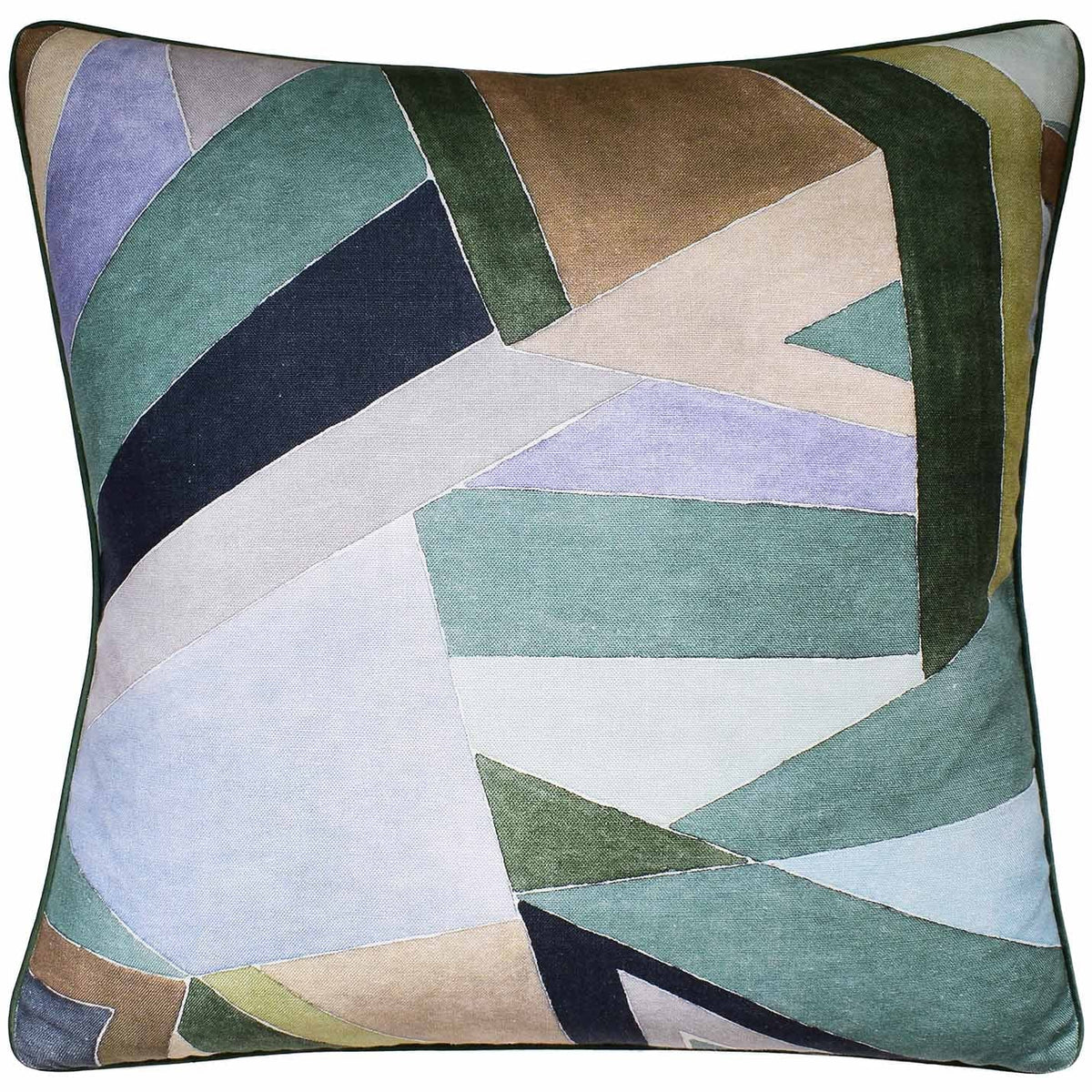 Ryan Studio Roulade Print Juniper/Buff Pillow Pillows