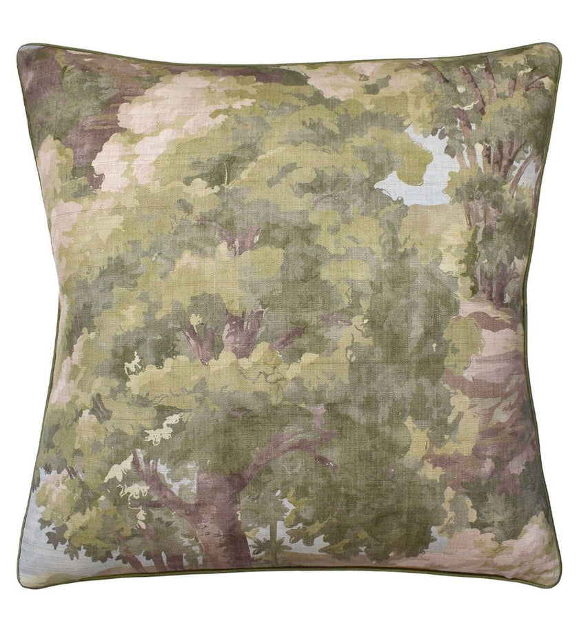 Woodland Clearing Pillow - Green