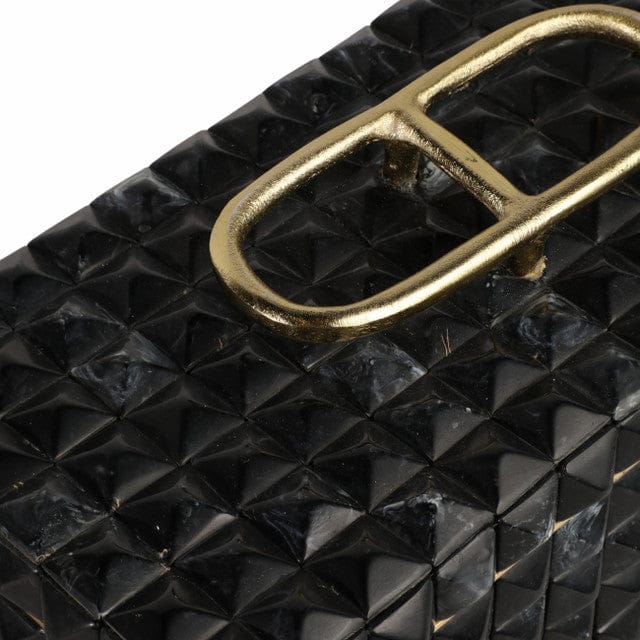 Sagebrook Home Bente Resin Box Accent Boxes