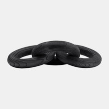 Sagebrook Home Black Wood Rings Decorative Objects 17383-05