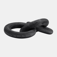 Sagebrook Home Black Wood Rings Decorative Objects 17383-05