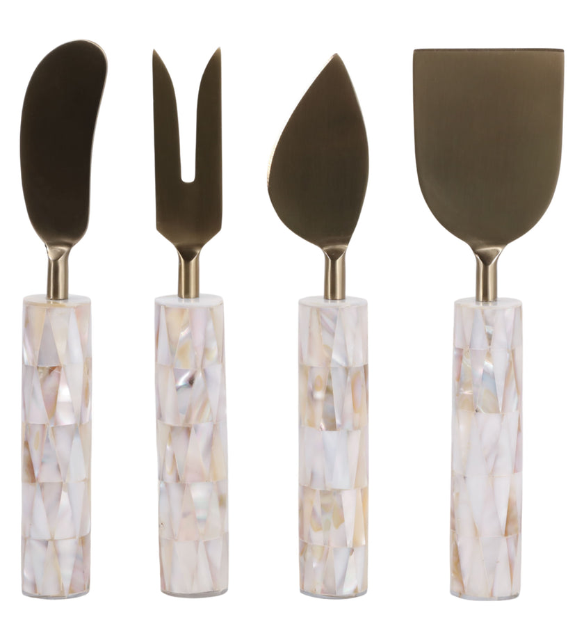 Bronsonton Set Of 4 White Serveware