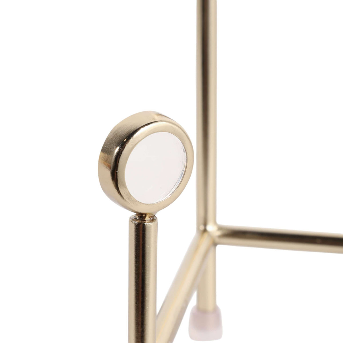 Sagebrook Home Cheviot Metal And Acrylic Gold Easel