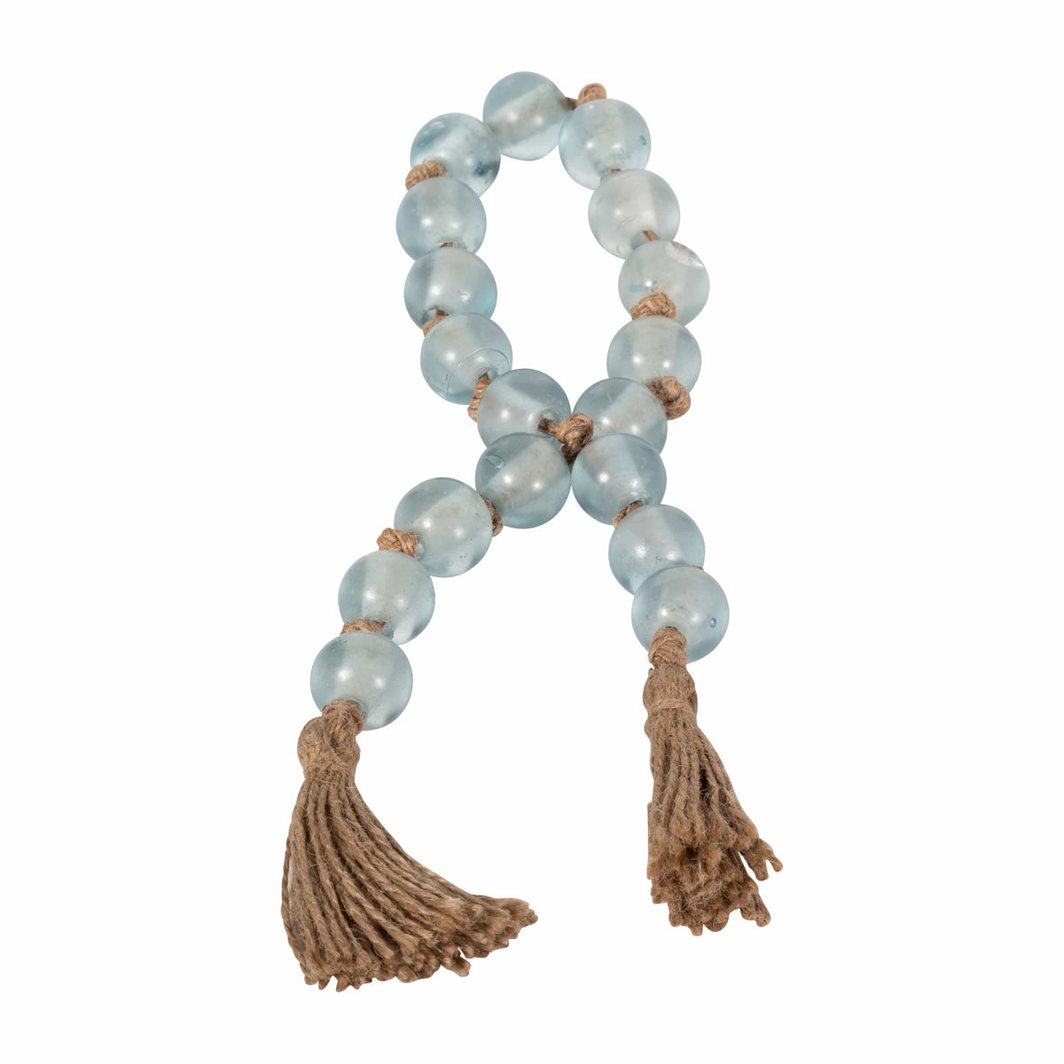 Sagebrook Home Dixonshaw Blue Bead Decor 17562