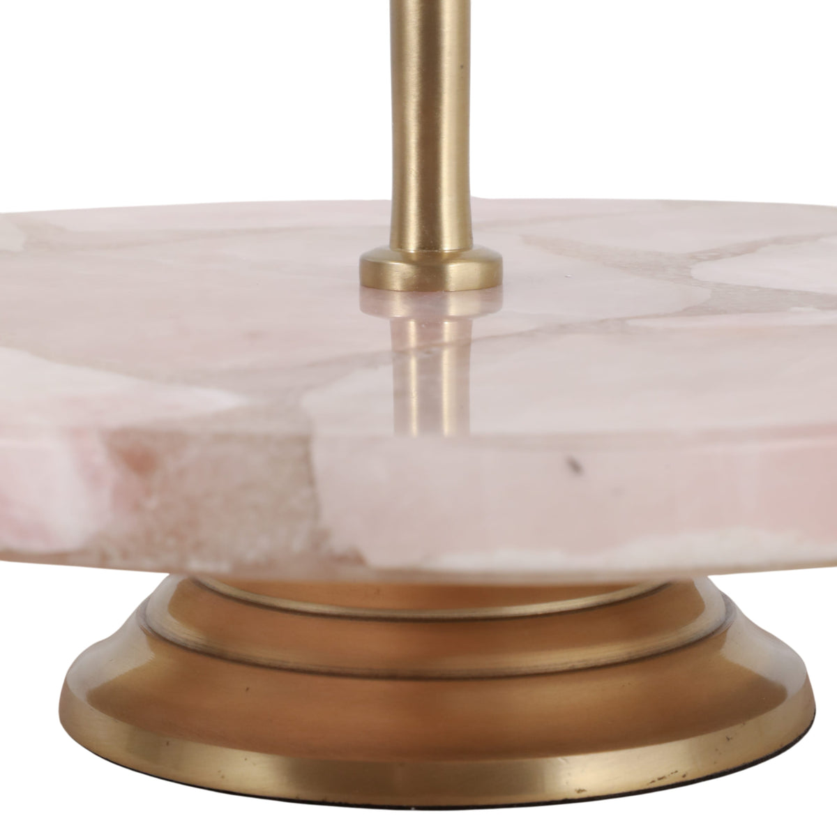 Sagebrook Home Doyleoak Gold Serveware Cake Stands EV23549